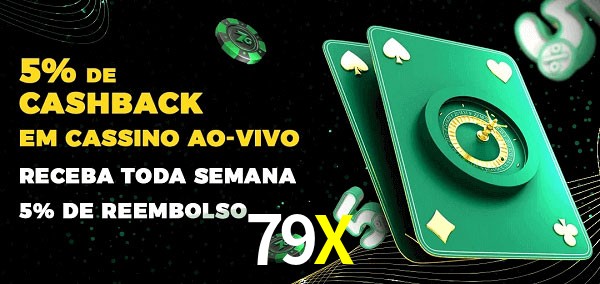 Promoções do cassino ao Vivo 79X